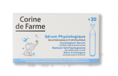 CORINE DE FARME PHYSIOLOGICAL SALINE SOLUTION 30 x 5 ml