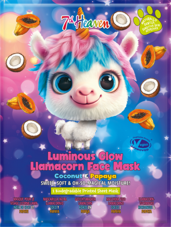 7th HEAVEN LLAMACORN FACE MASK