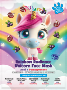 7th HEAVEN UNICORN FACE MASK