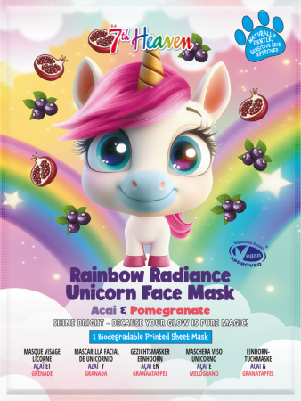 7th HEAVEN UNICORN FACE MASK