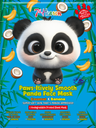 7th HEAVEN PANDA FACE MASK