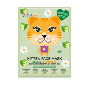 7th HEAVEN KITTEN FACE MASK