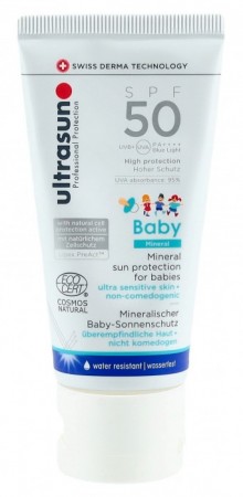 ULTRASUN BABY MINERAL SPF50, 50ml