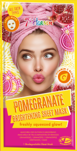 7th HEAVEN POMEGRANATE SHEET FACE MASK